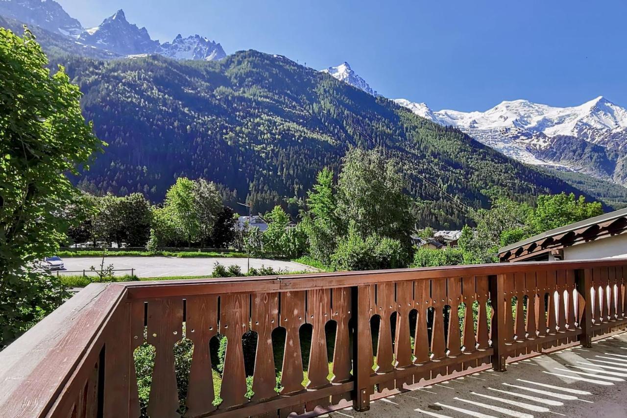 Mont Blanc View Apt In The Heart Of Chamonix Exterior foto